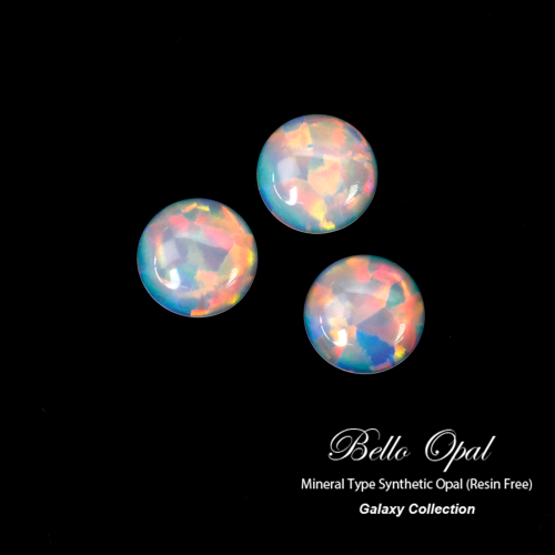 Lab-grown Synthetic Opal Cabochon (Resin Free) | Bello Opal